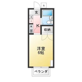 メゾンド・エンボワールII【1階】の間取り