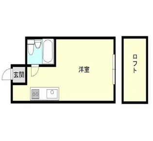 アーバン桜ヶ丘B【2階】の間取り