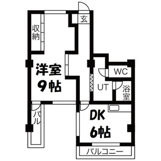 第2なかくにビル【3階】の間取り
