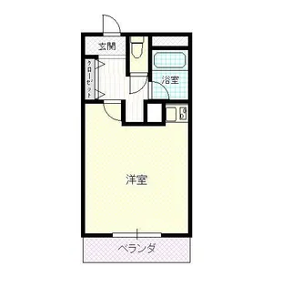 サンヒルズ美祢【1階】の間取り