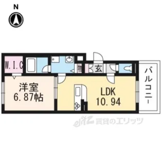 ホルツカステンデァフロイデ【3階】の間取り