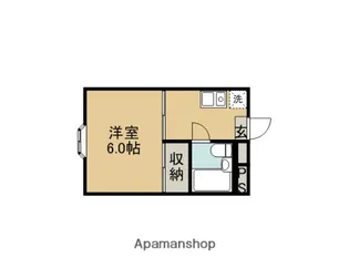 サンライズ【2階】の間取り