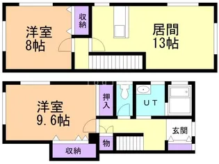 ピアメゾン2【1階】の間取り