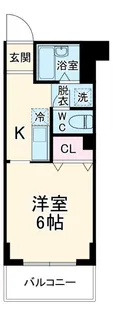 グレイスコート武蔵小杉【3階】の間取り