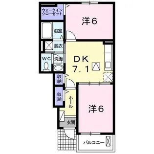 Dolce Vita 78【1階】の間取り