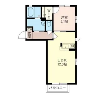 レヨンヴェールB(堤下町)【2階】の間取り