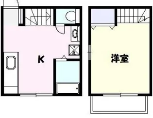スカイハウス【2階】の間取り