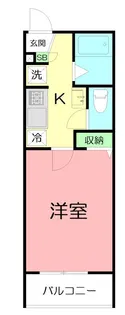 ファイブスター東海A棟【1階】の間取り