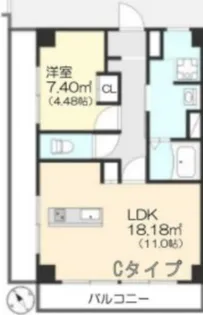 ローヤルコーポ【3階】の間取り