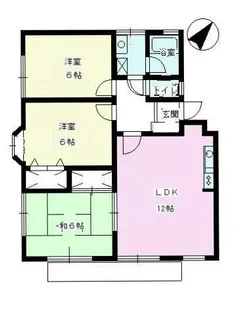 サンパーク浅間台【2階】の間取り