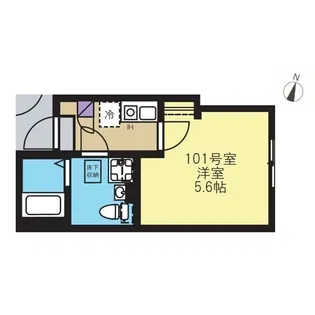 リスタ保土ヶ谷【1階】の間取り