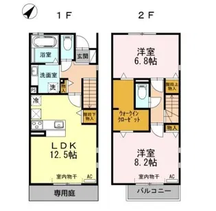 イーストサイドの間取り