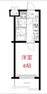 ルーブル蒲田本町【2階】の間取り