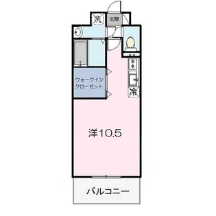 壱番館元今泉【4階】の間取り
