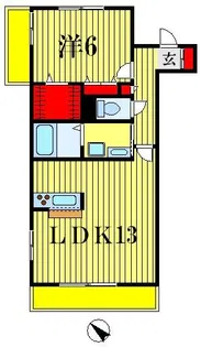 Mietehaus【2階】の間取り