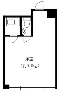 八木泉第一ビル【2階】の間取り