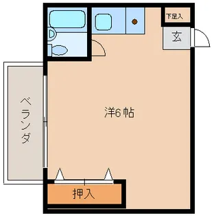 広島県広島市中区堺町1【マンション】の間取り
