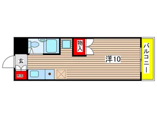 スカイビュ-瑞穂【4階】の間取り
