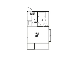 山田ハイツ【3階】の間取り