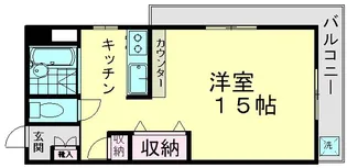 グレイスコート市川【2階】の間取り