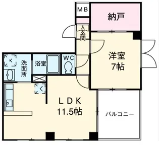 SOHO SATO (ソホサトウ)【3階】の間取り