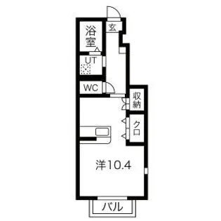 A.court【1階】の間取り