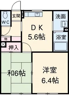 しおさいの丘A【2階】の間取り