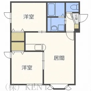 グランドマミ【2階】の間取り