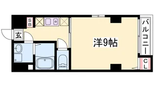 アベニュー橘【3階】の間取り