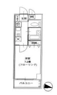 グレース日吉【4階】の間取り
