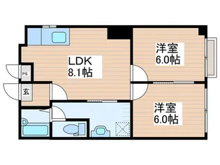 ルシエ-ル立川 N棟【1階】の間取り