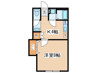 フェリーチェ【1階】の間取り