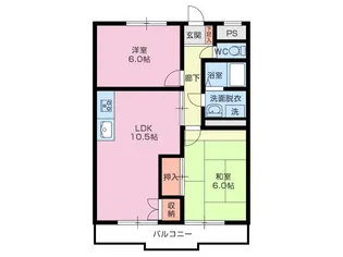 永代マンション【2階】の間取り