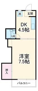 Unision Green-Sol【2階】の間取り