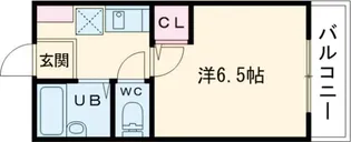 アルファ ヴィレッジ【2階】の間取り
