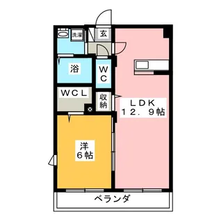 リオーネ21【3階】の間取り