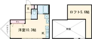 プレステージ番町【2階】の間取り