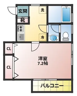 シャングリラ【1階】の間取り