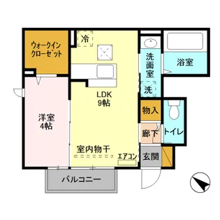 AMI1【1階】の間取り