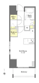 プライムメゾン恵比寿【2階】の間取り