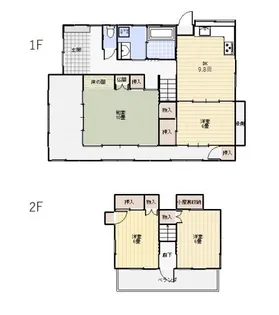 広島県安芸郡熊野町初神3【一戸建】の間取り