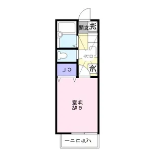 ベルビュー湘南【1階】の間取り