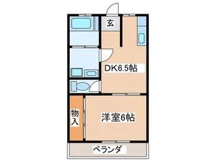 マックスビル【3階】の間取り