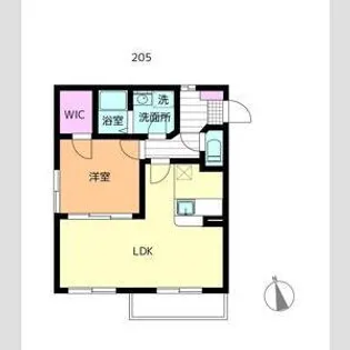 ロイヤル伊福(旧:ネムノキ)【2階】の間取り
