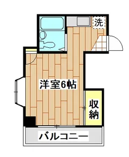 神奈川県横浜市鶴見区東寺尾6【マンション】の間取り