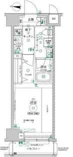 東京都江東区石島【マンション】の間取り