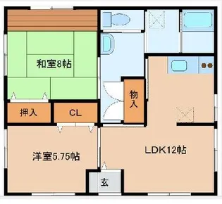 宮城県柴田郡大河原町字東【一戸建】の間取り