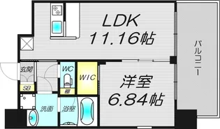 大阪府大阪市西淀川区御幣島5【マンション】の間取り