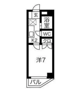 アバンザ鵬図【3階】の間取り