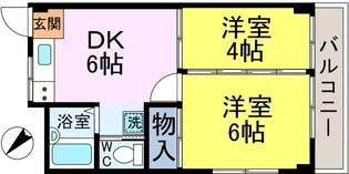 ひかりマンション【3階】の間取り